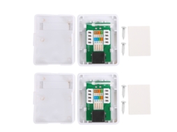 Laxiscreed Caixa De Juncção De Rede Rj45 De Superfície Com Porta Única Para Piso De Mesa