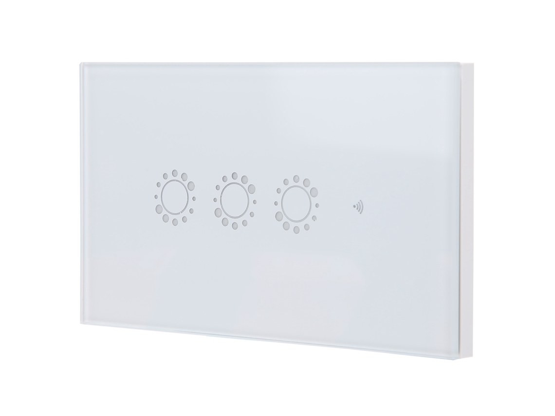 Laxiscreed Interruptor Inteligente Touch Wi-fi Com Controle Remoto Sem Fios