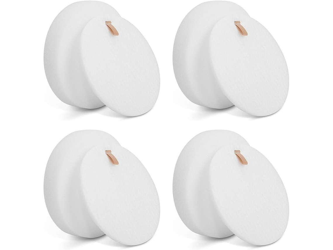 Kit Com 4 Filtros De Espuma E Feltro Para Aspiradores Shark Vertex