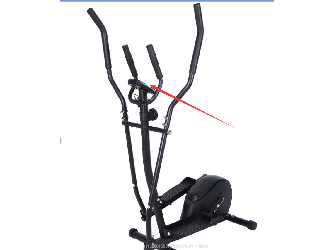 Stepper Elíptico Laxiscreed Com Controle Magnético Silencioso Para Caminhada Indoor Em Casa