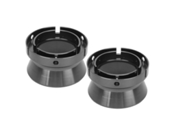 Aetheria adaptadores de Hub Nab de 10 Polegadas em Liga de Alumínio Polido Cinza para Studer Revox Akai