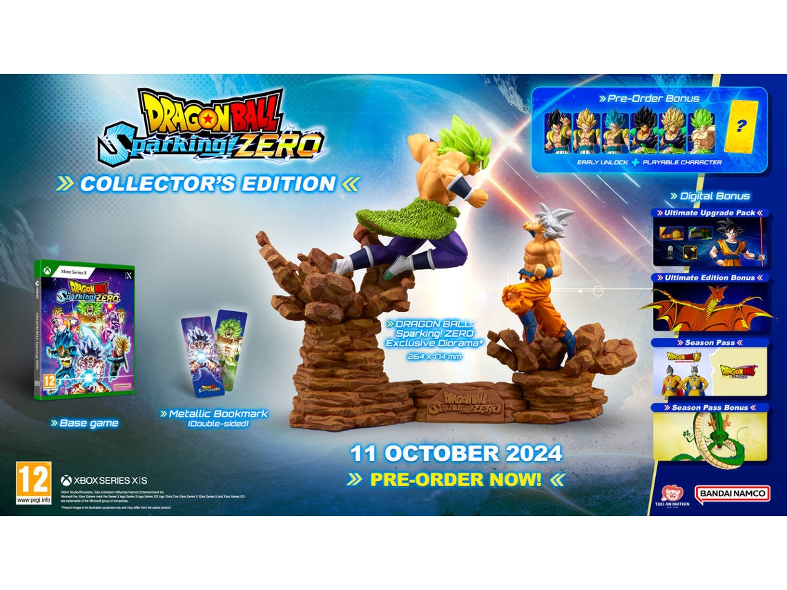 Jogo Xbox Serie X Dragon Ball Sparking Zero Collector's Edition