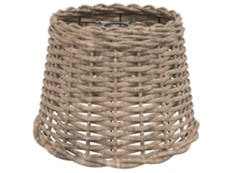 Ceiling Lamp Shade, Ceiling Lamp Shades Vidaxl Marrom Vime (ø 30 X 20 Cm)