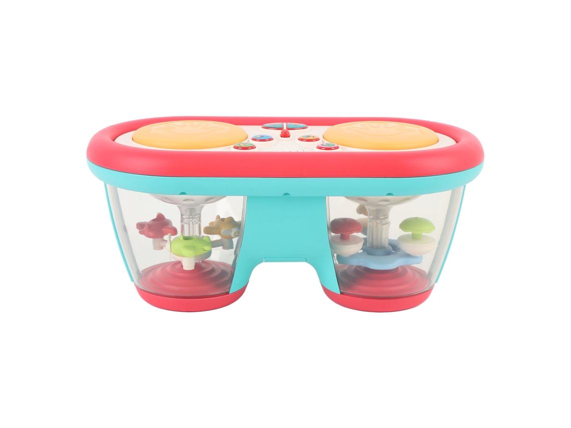 Brinquedo Educativo Bateria De Palmas Luz E Música Carrossel Piano Eletrônico Infantil
