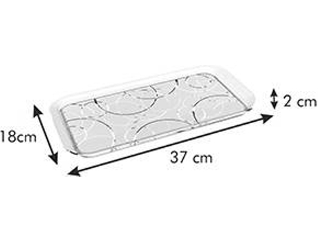 NESPRESSO - Tabuleiro  Glance Círculos (37 x 18 cm) Tabuleiro  Glance Círculos (37 x 18 cm)