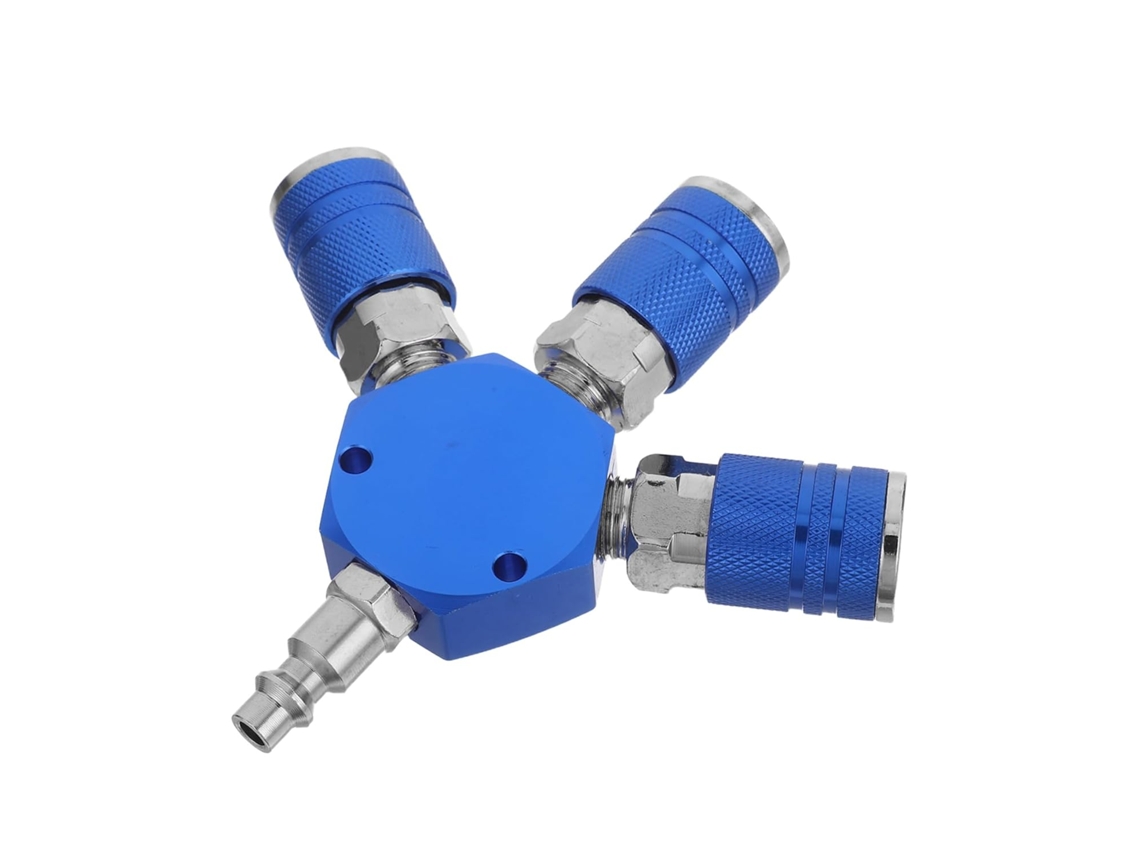 Acoplamento pneumático de alumínio 1/4 NPT | S/MARCA