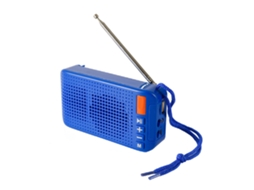 Caixa de Som Bluetooth Mini Subwoofer Esportivo Lanterna Reprodutor de Áudio com Inserção de Cartão EOOCOO (carregamento Solar, Portátil Ao Ar Livre)