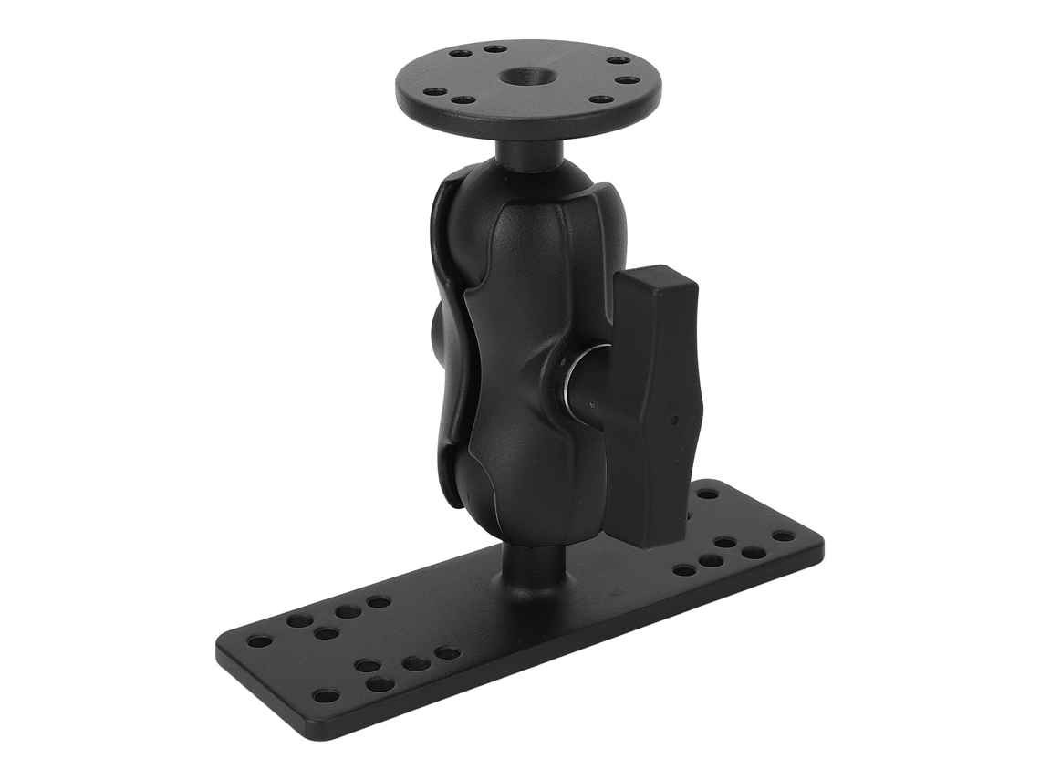 Suporte para Buscador de Peixes com Braço Curto 8.7cm de Alumínio e Bola Universal 1.5 Polegadas
