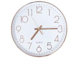 Wall Clock, Wall Clocks Vidaxl Branco Polipropileno (n/a)