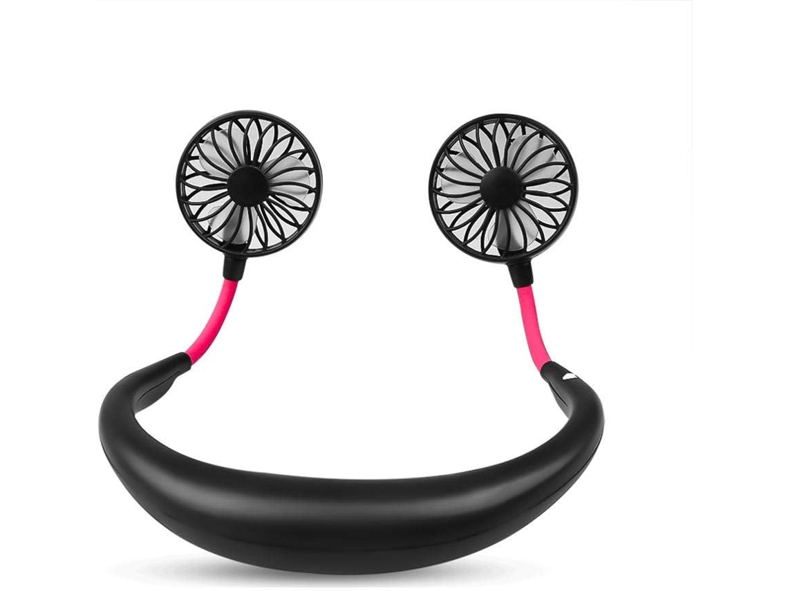 Usb Mini Ventilador Pescoço Portátil para Uso Doméstico e Externo