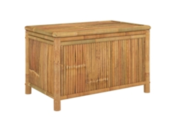 Garden Storage Box, Garden Storage Boxes Vidaxl Marrom Bambu (90 X 52 X 55 Cm)