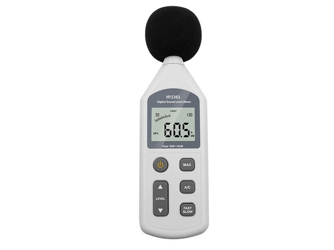 Sonómetro Digital Portátil Com Ecrã Lcd E Ligação Usb Elysve
