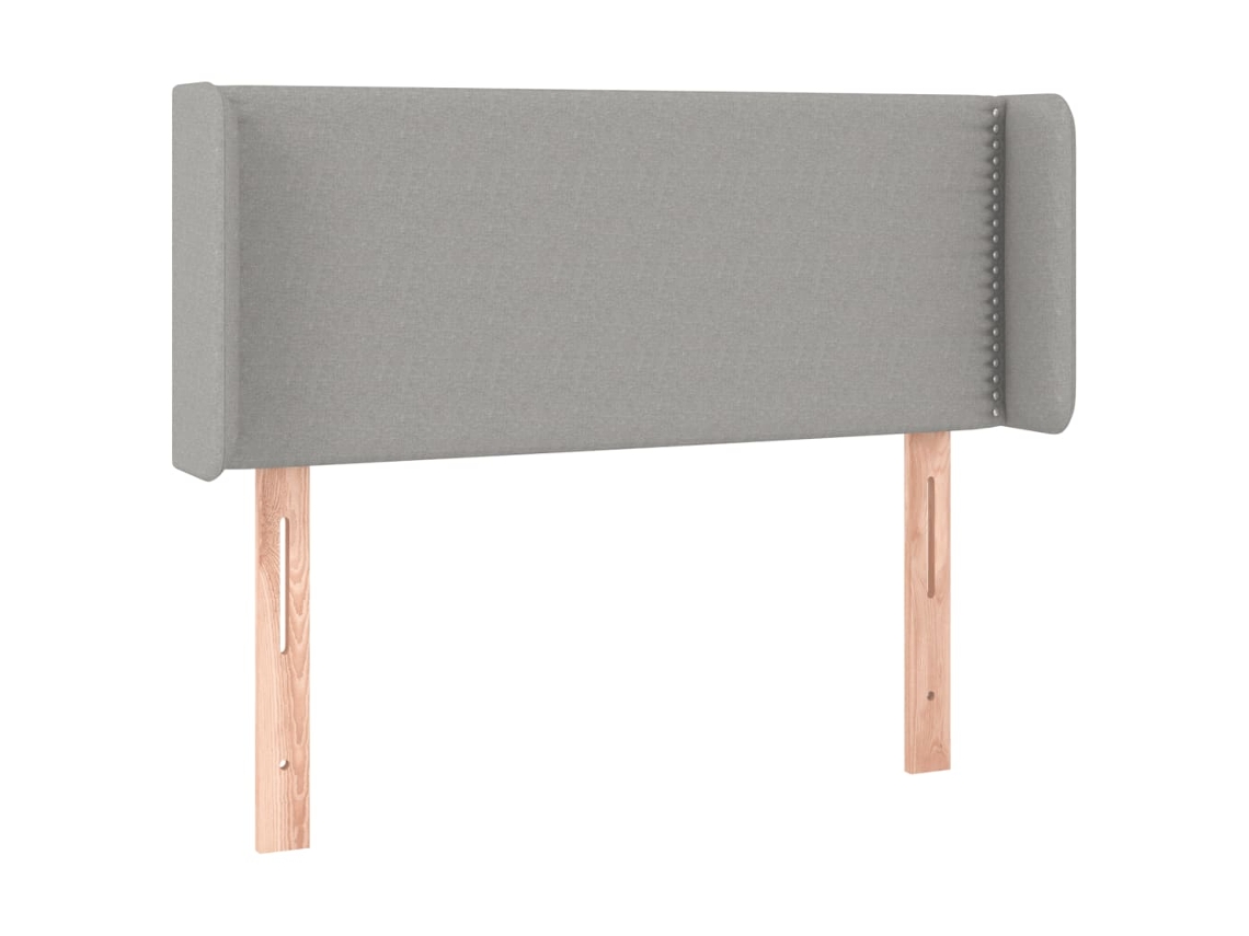 Headboard, Headboards Vidaxl Cinzeto Tecido (93 X 16 X 78/88 Cm)
