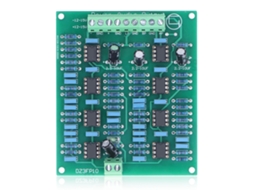 Módulo Preamp Preamplificador De 3 Canales Ne5532 Com Graves, Médios E Agudos Ajustáveis