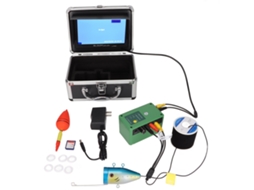 Câmera De Pesca Subaquática 7 Polegadas Dvr 30m Hd 1000tvl Com Leds
