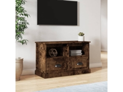 Vidaxl Móvel De Tv 80x35x50 Cm Derivados De Madeira Carvalho Fumado