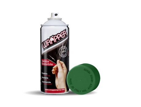 Spray De Tinta Removível Wrapper, Cor Ral 6029 Verde Menta Wrapper Spray