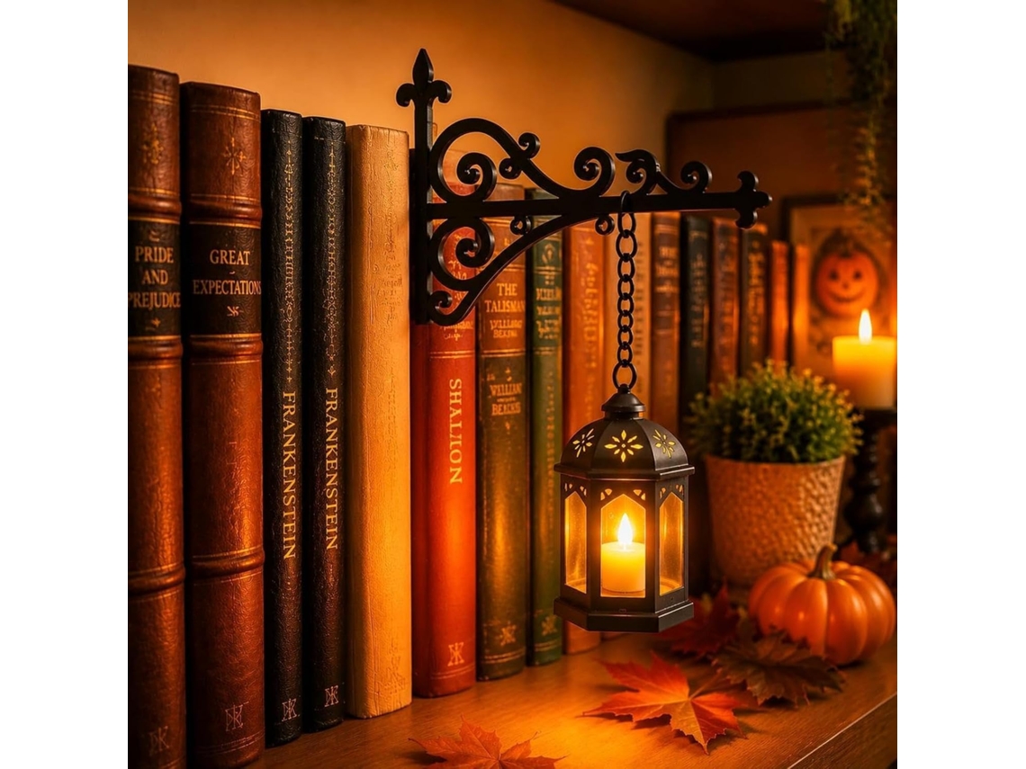 Luminaria de Estante, Mini Luzes para Halloween, Presente para