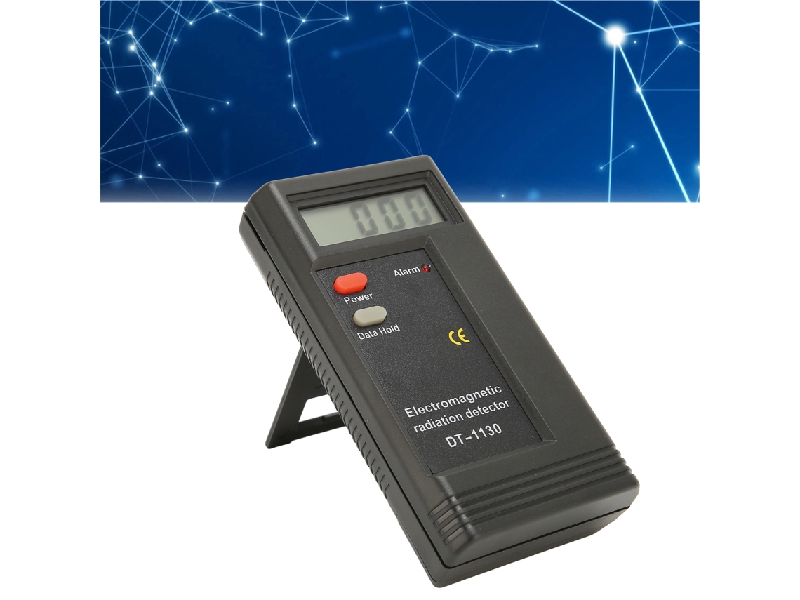 Medidor portátil de radiação eletromagnética de alta sensibilidade, 50 Hz a 2000 MHz, com LCD, preciso para eletrodomésticos S/MARCA