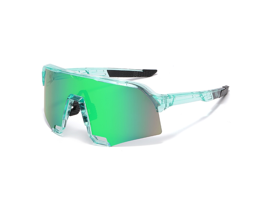 Oculos De Desporto S3 Yuysan Para Ciclismo, Proteção Contra Vento E Areia, Equipamento Para Bicicleta - Verde