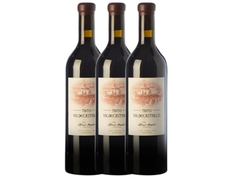 Vinho MAESTRO TEJERO Maestro Tejero Valdecastrillo Tempranillo Vino De La Tierra De Castilla Y León (0.75 L - 3 unidades)