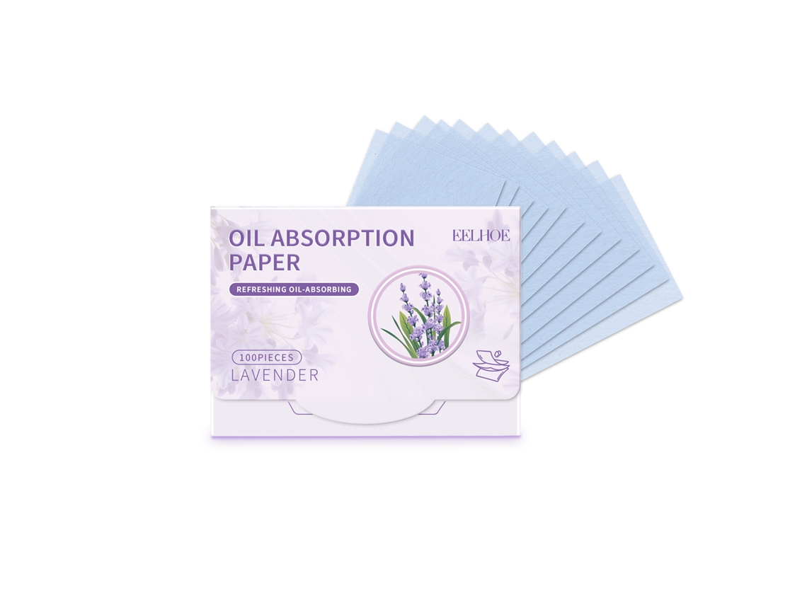 Papel Absorvente Óleo Lavanda Romântico