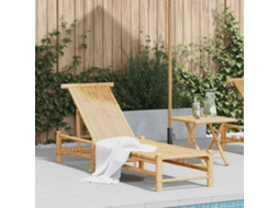 Vidaxl Espreguiçadeira 55x199x30 Cm Bambu