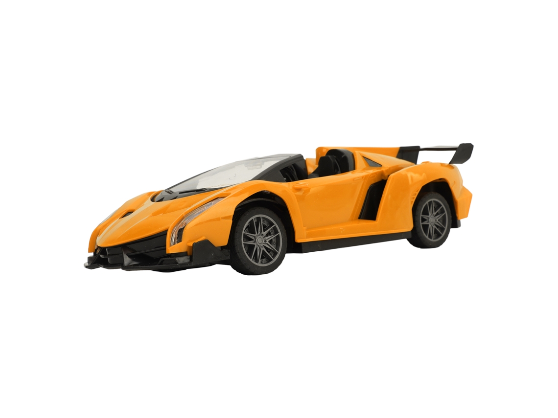 Primerox carro de Controle Remoto para Crianças Meninos Meninas Corrida Rc Brinquedo Amarelo