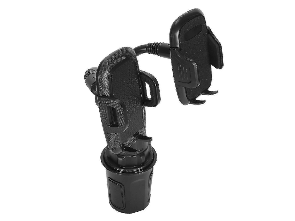 Suporte Veicular Duplo Para Celular Com Haste Flexível Para Porta-copos
