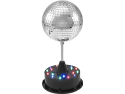 Bola de Espelhos EUROLITE Led Mirror Ball 13 cm With Base