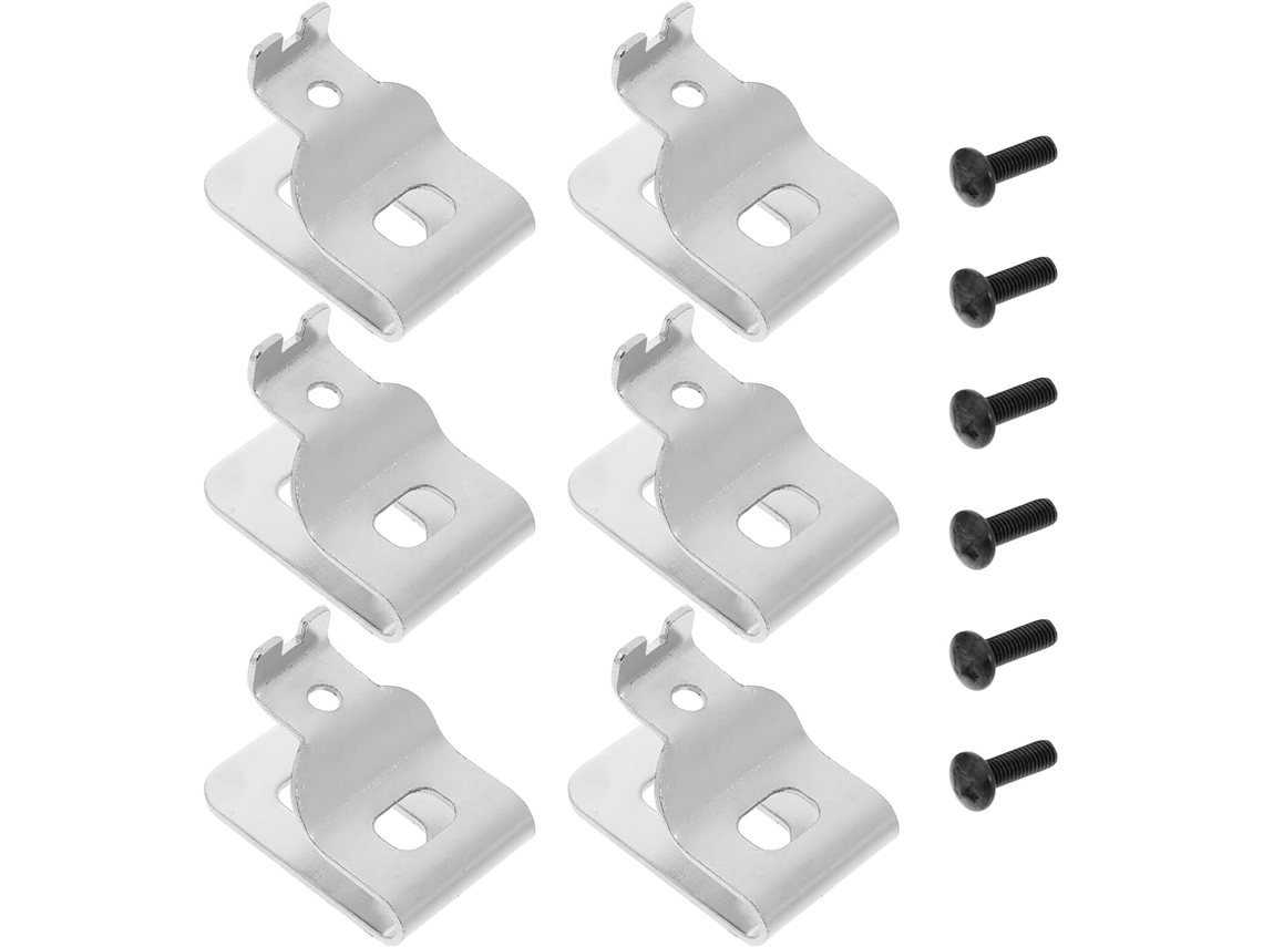 Iplusmile Gancho De Cinto Resistente E Fácil Transportar Em Aço Inoxidável Para Furadeira Elétrica, Conjunto De 6 Peças