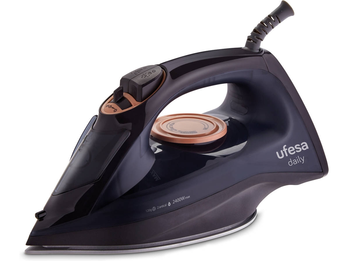 Ferro a Vapor UFESA PV1100C Daily (Jato de vapor 120 g/min - Basa Cerâmica)