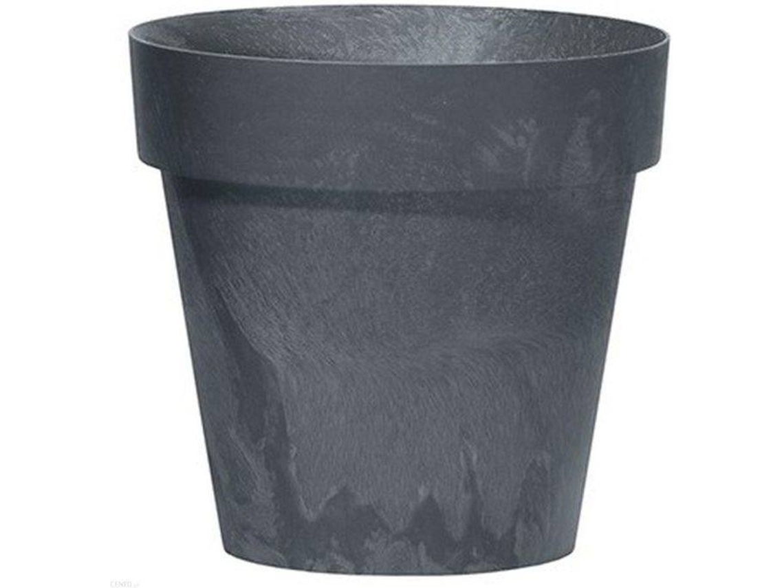 Vaso PROSPERPLAST Cube Beton Efect (Cinzento - 14 x 12.4cm)
