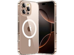 Capa Protetora Tech-protect Flex Magsafe Para Iphone 16 Pro Max - Capa Transparente