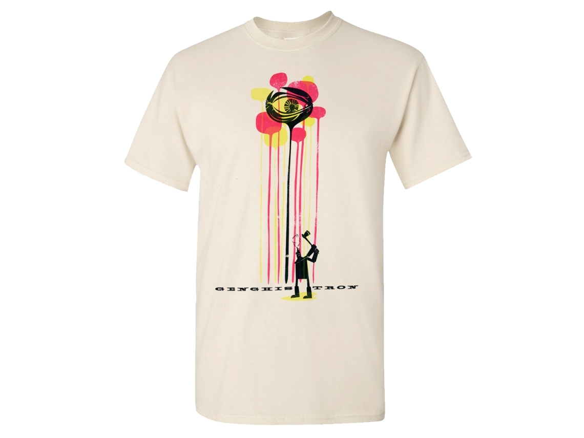 Genghis Tron Balloons T shirt ROCKINSTONE Unisex Adults Best Sellers Size:s