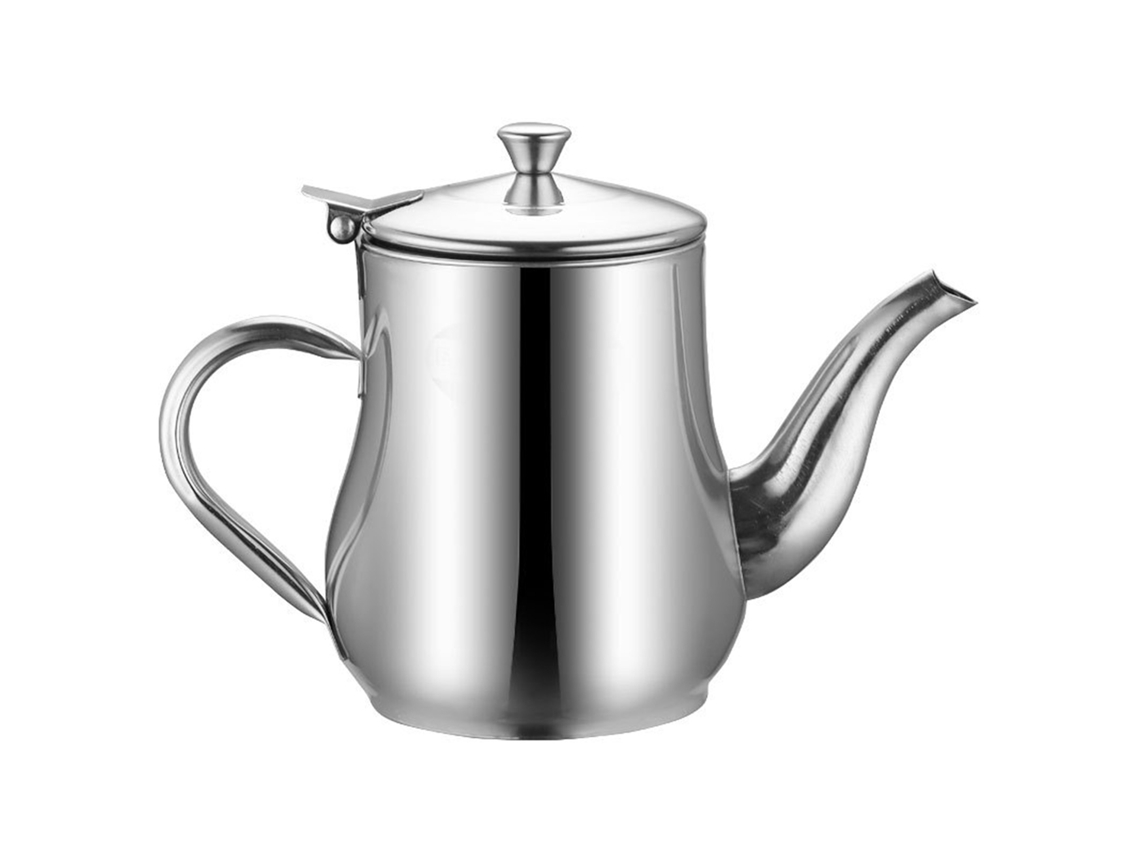 Panela de Óleo de Aço Inox 18oz Dispenser Garrafa de Armazenamento S/MARCA