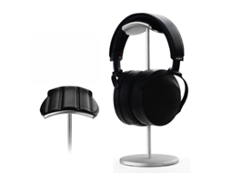 Suporte Fones Alumínio,base Estável Anti, Para Sennheiser/sony/bose/beats/akg/razer Prata