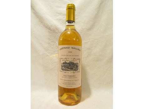 Vinho Licoroso CHÂTEAU GALLIEN 1999 (75 cl - 1 unidade)