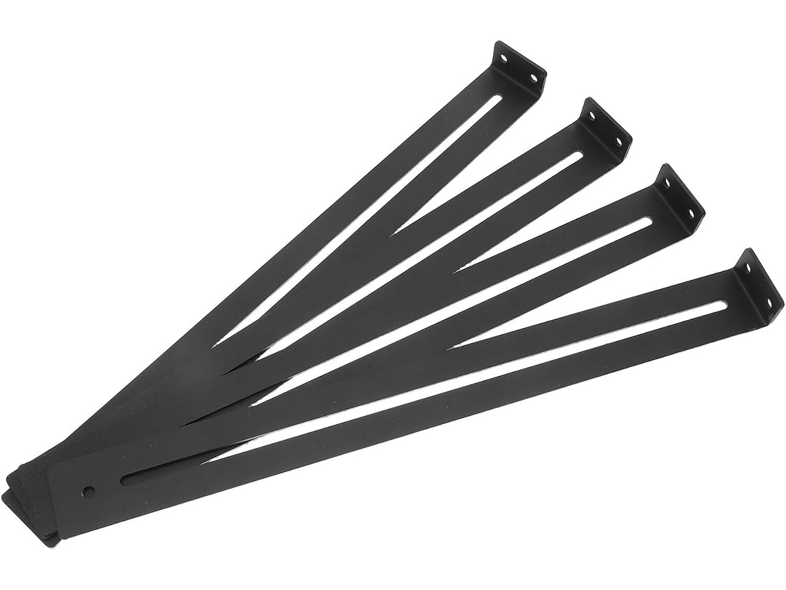 Kit De Reparo Completo Com Suportes Reforçados Para Gavetas Em Mdf E Aglomerado Montagem Invisível