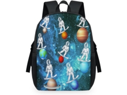 Mochila Tropicallife Galaxy Planet para Crianças 32 5 X 15 X 44 9 Cm Tecido de Malha Impermeável e Fácil de Li