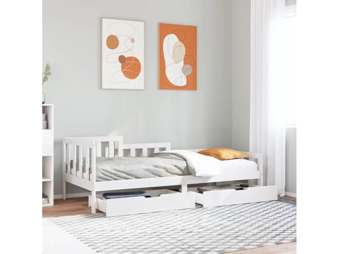 Daybed, Daybeds Vidaxl Marrom Madeira De Pinho (90 X 190 Cm)