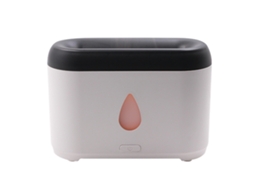 Difusor de Óleo Essencial Flame Air Umidificador 200ml Ultra Silencioso Usb para Casa Escritório | S/MARCA