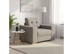 Vidaxl Sofá-cadeira Taupe 100x78x80 Cm Tecido