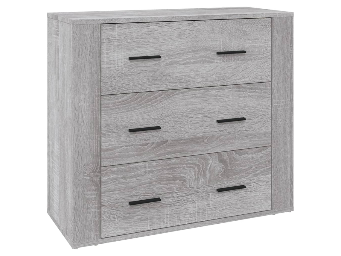 Sideboard, Sideboards Vidaxl Cinzeto Madeira Processada (n/a)