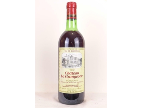 Vinho Tinto CHÂTEAU LA GRANGEOTTE 1982 (75 cl - 1 unidade)