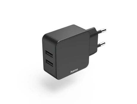 Carregador Usb-A HAMA 12 W Preto
