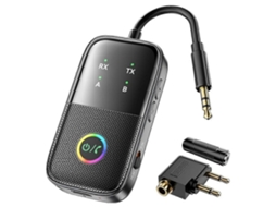 Transmissor E Receptor Bluetooth, Adaptador Bluetooth 2 Em 1 Para Avião, Academias, Baixa Latência E Alta Definição.