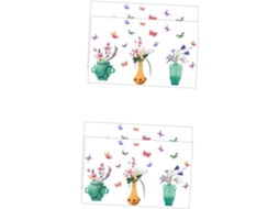 Conjunto De 4 Adesivos De Parede Decorativos Autoadesivos Para Quarto E Sala De Estar.