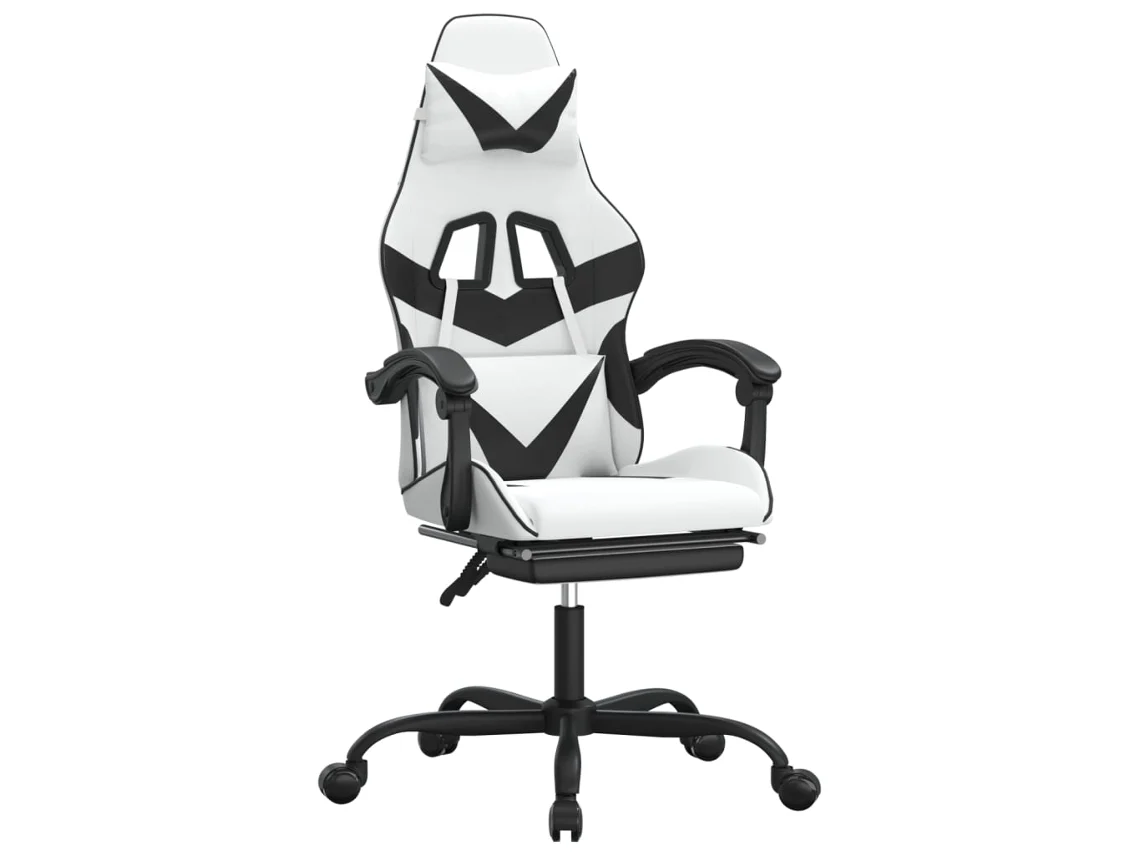 Gaming Chair, Gaming Chairs Vidaxl Preto Couro Artificial
