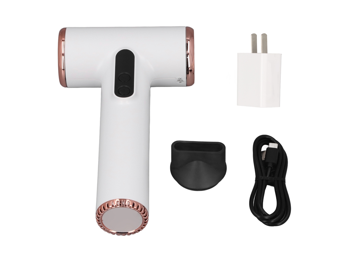 Secador Cabelo Sem Fio 200w Recarregável Usb Leve